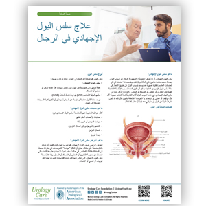 Arabic Stress Urinary Incontinence - Treatment for Men