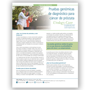 Spanish Genomic Testing for Prostate Cancer