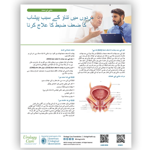 Urdu Stress Urinary Incontinence - Treatment for Men