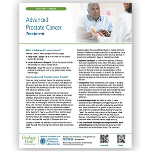 Advanced Prostate Cancer Treatment